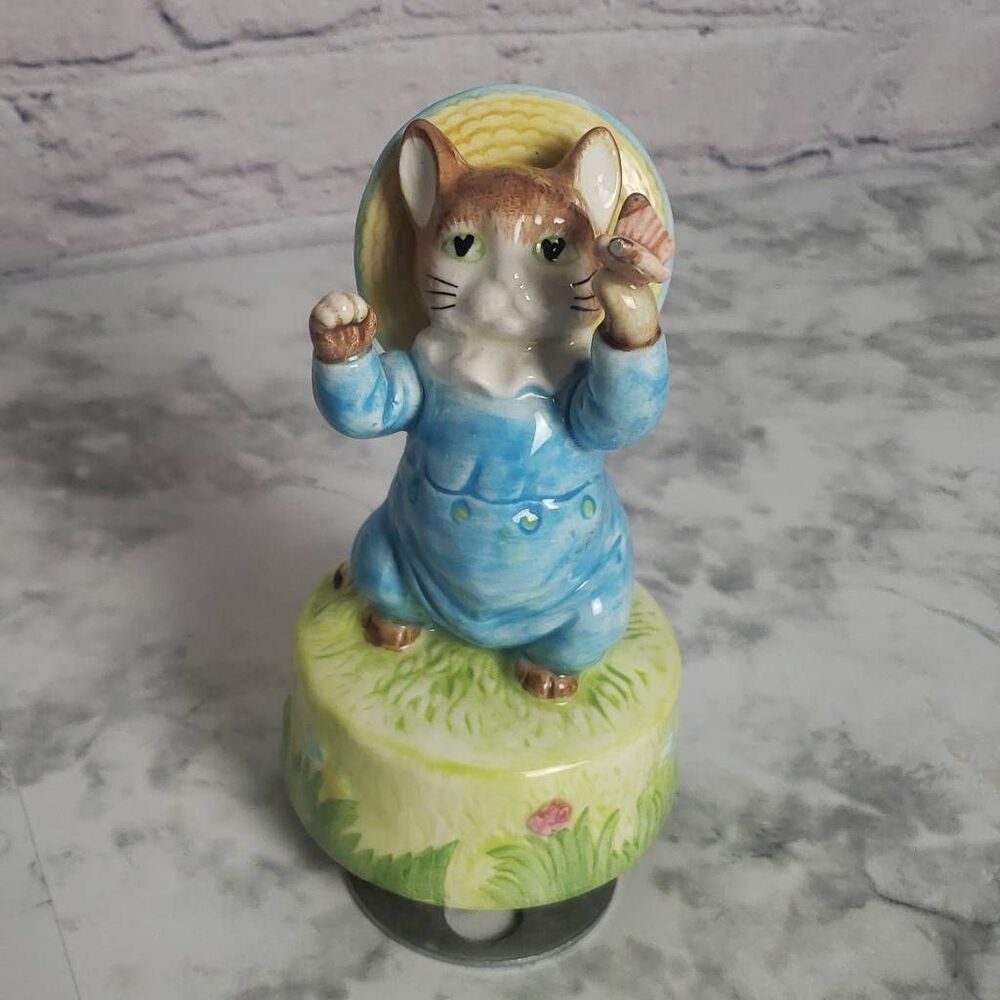 1988 Tom Kitten Schmid Music‎ Collectible Beatrix Potter. - Picture 2 of 10